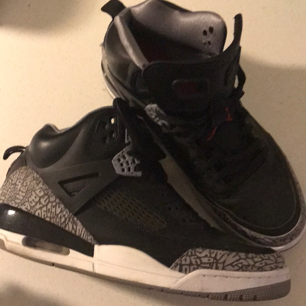JORDAN SPIZ'IKE "BLACK CEMENT"; size 13